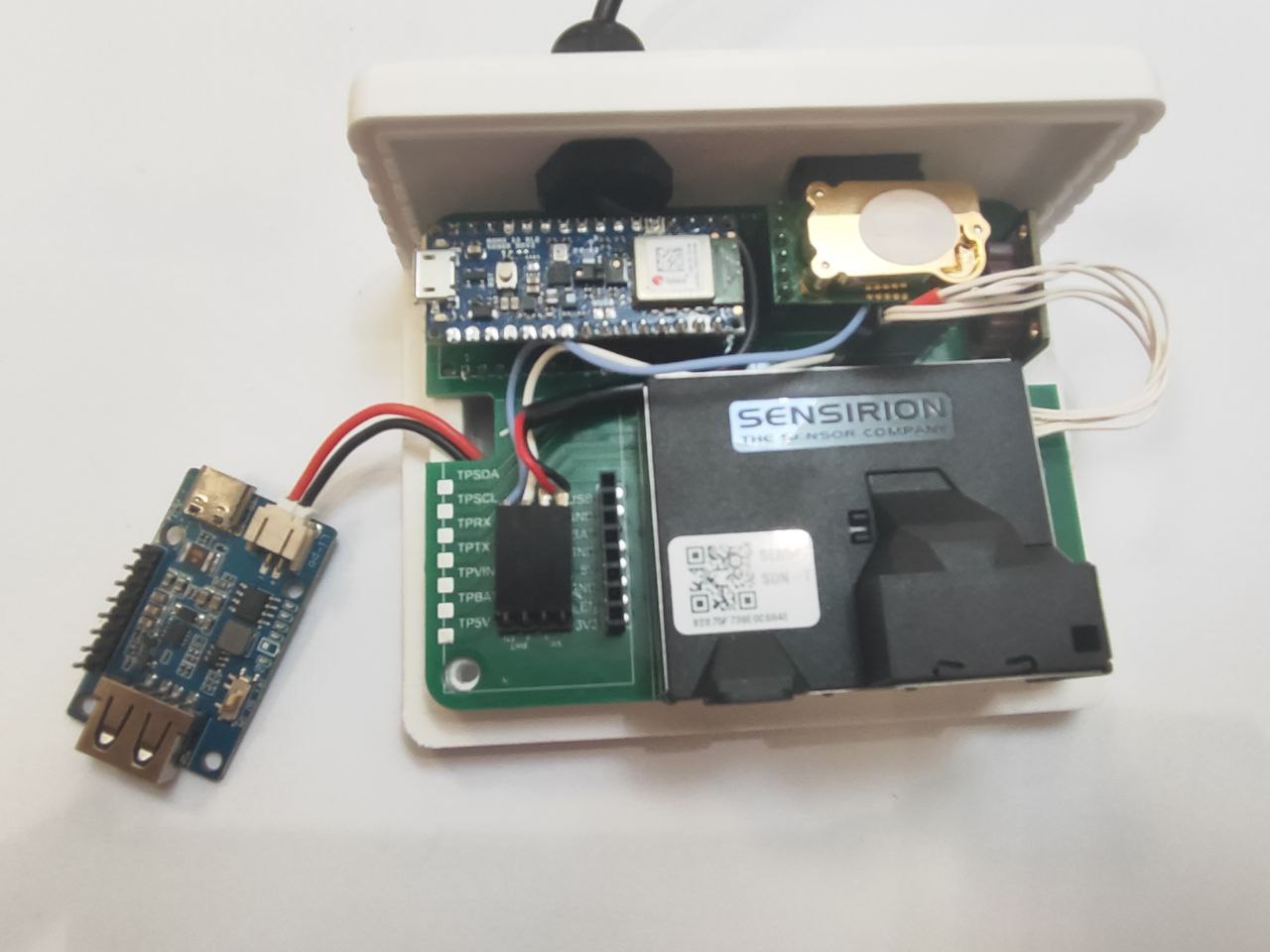 Connector for the dc power and switch under the lipo-rider